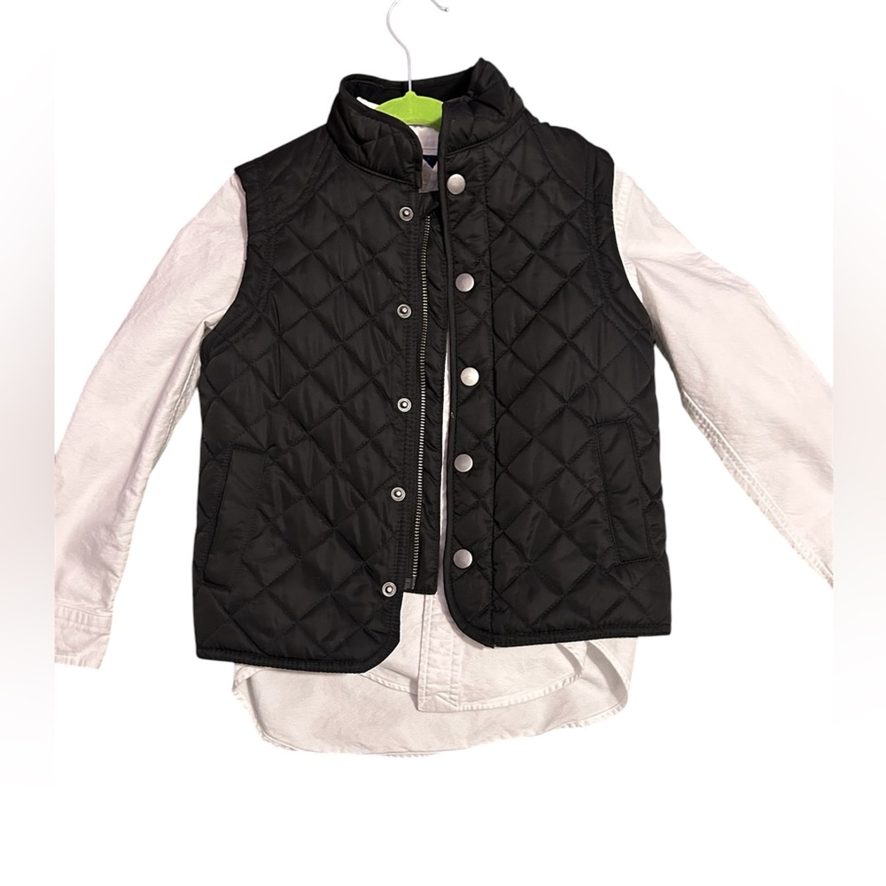 Boys 4/5 Black Vest Ralph Lauren /Classic Club